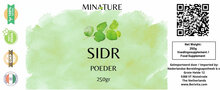 etiket sidr poeder 250gr