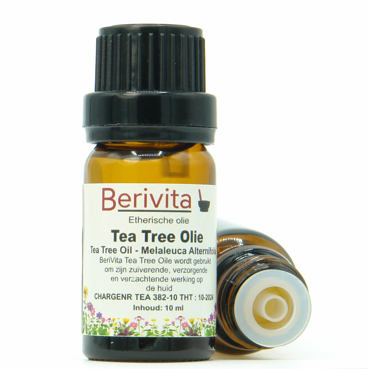 Tea Tree PUUR in handige druppelfles. Krachtige etherische olie - BeriVita.com - Natuurlijk & Puur