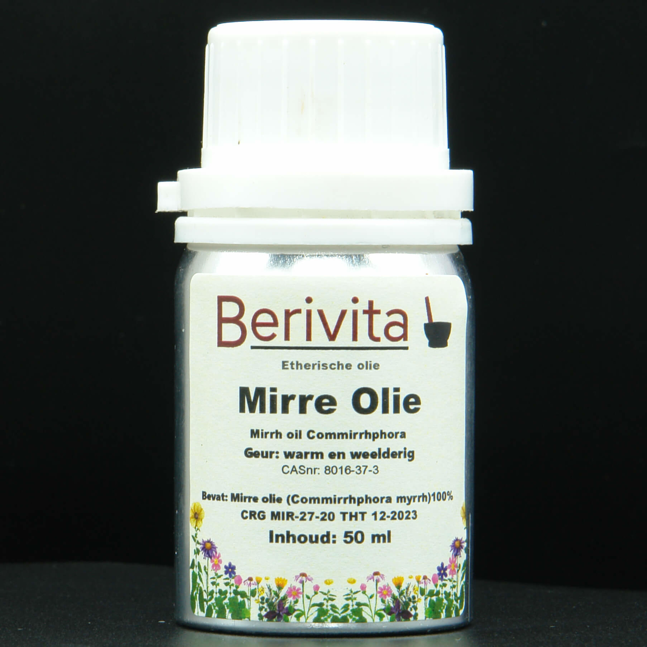 Grote fles Mirre Olie 100% PUUR 50ml. Krachtige olie met heerlijke warme geur - BeriVita.com - Natuurlijk