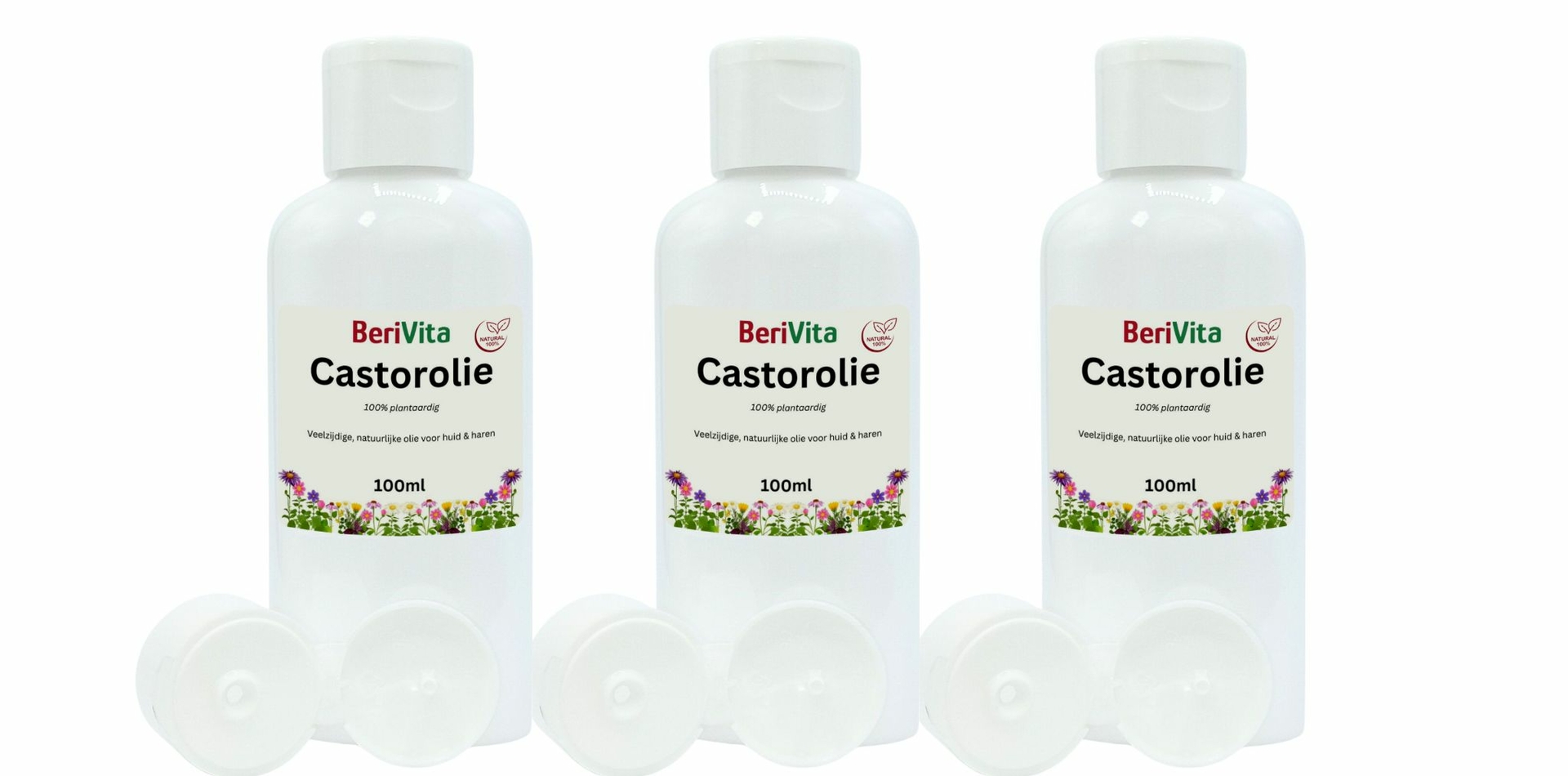 castorolie 3x100ml