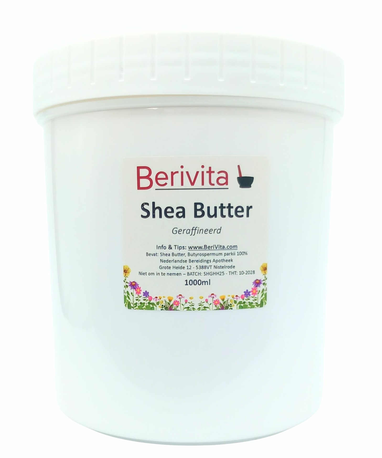 geraffineerde shea butter 1000ml