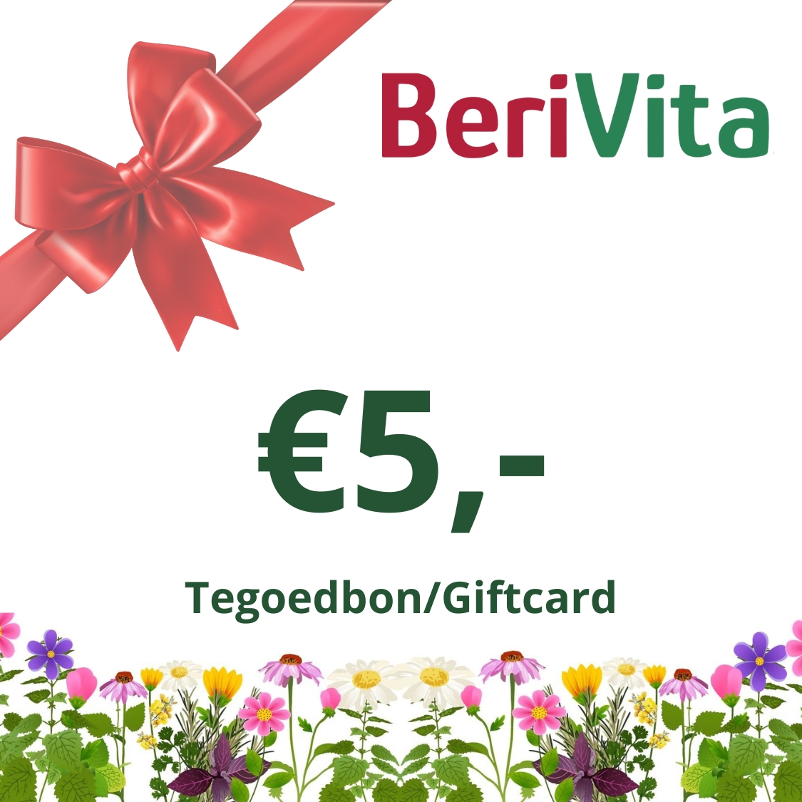 giftcard 5 euro maandcadeau