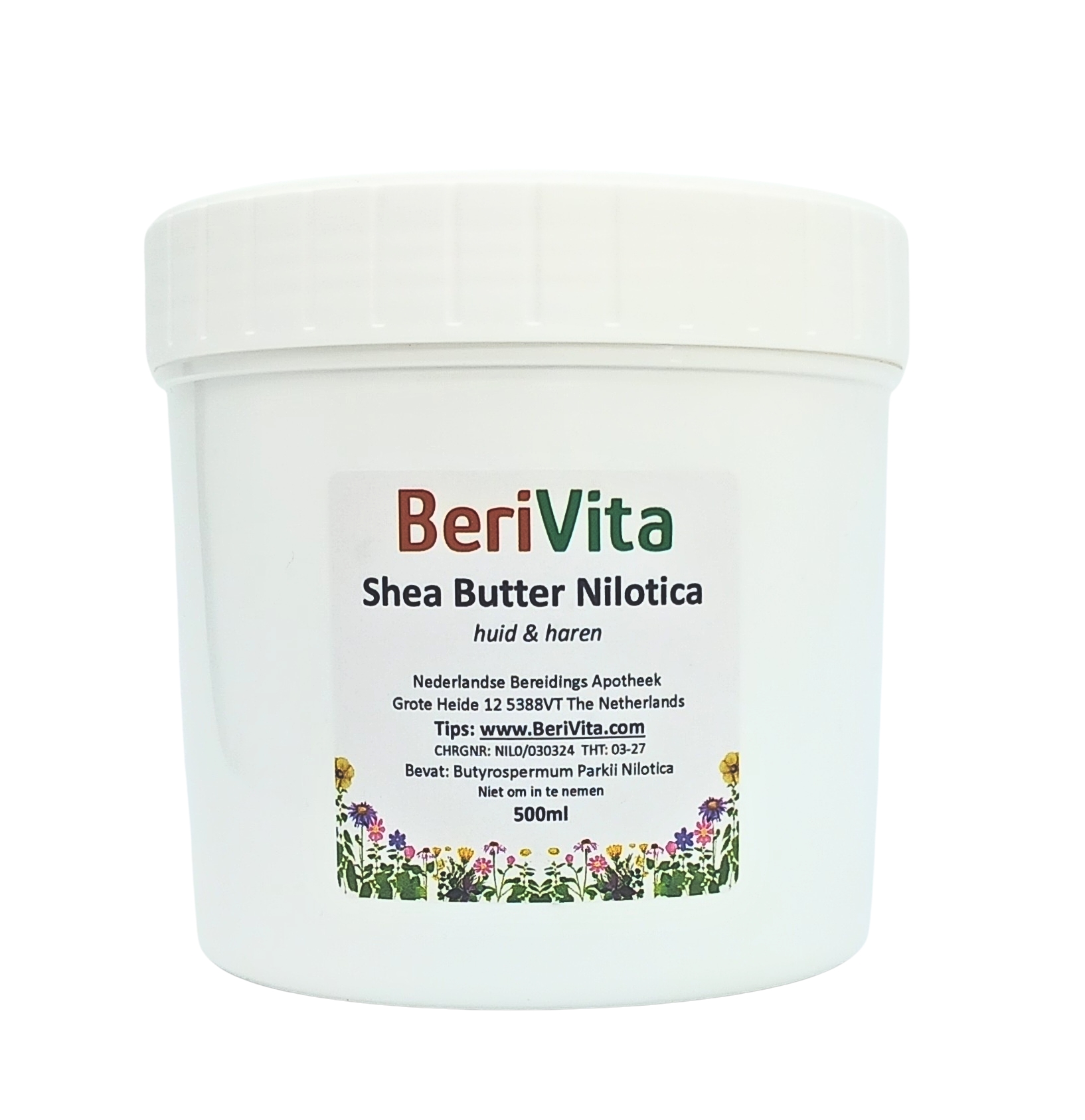 nilotica shea butter 500ml puur