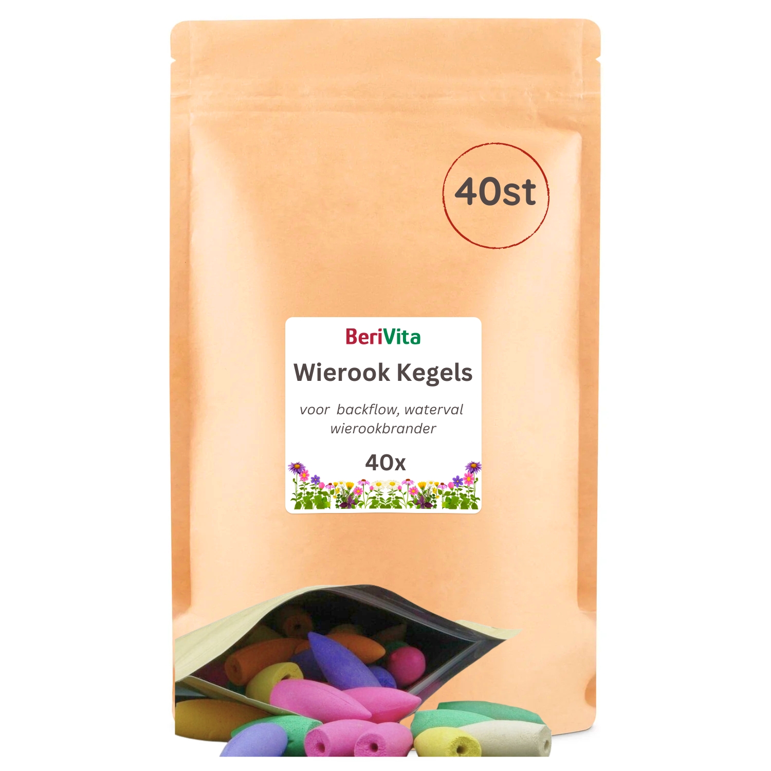 wierookkegels cones 40st
