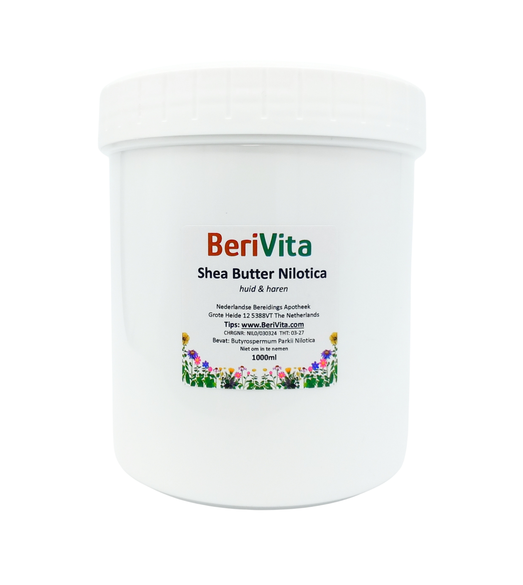 nilotica shea butter 1liter uganda puur