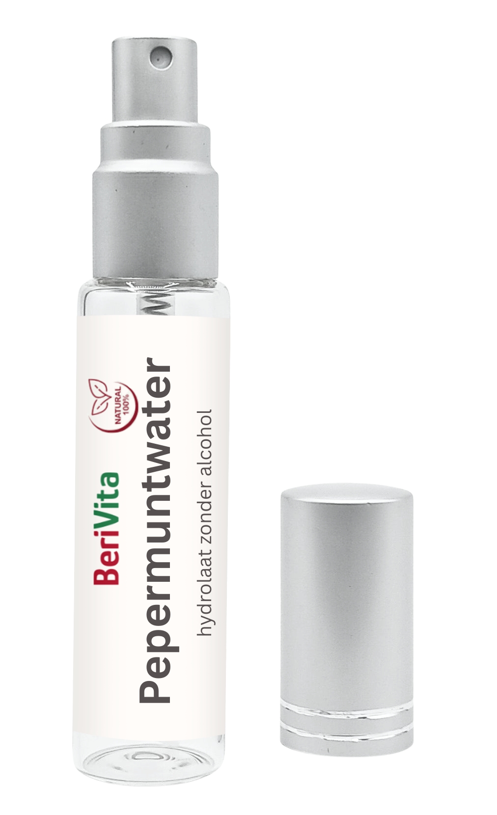 pepermuntwater 10ml spray glazen fles