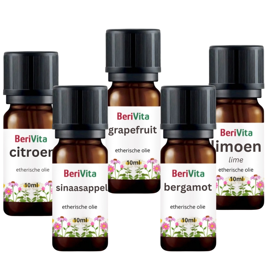 citrus olie geur etherische olie set