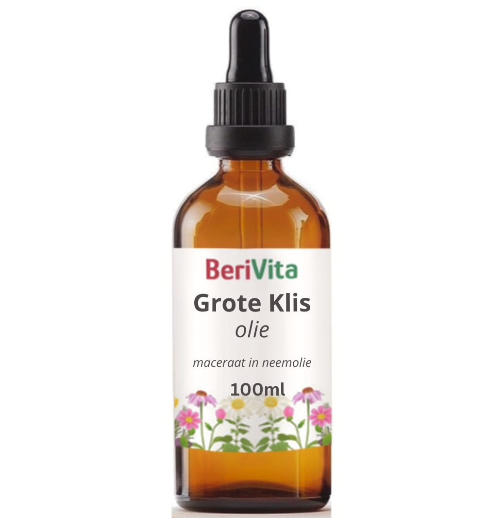 grote klis olie 100ml pipetfles