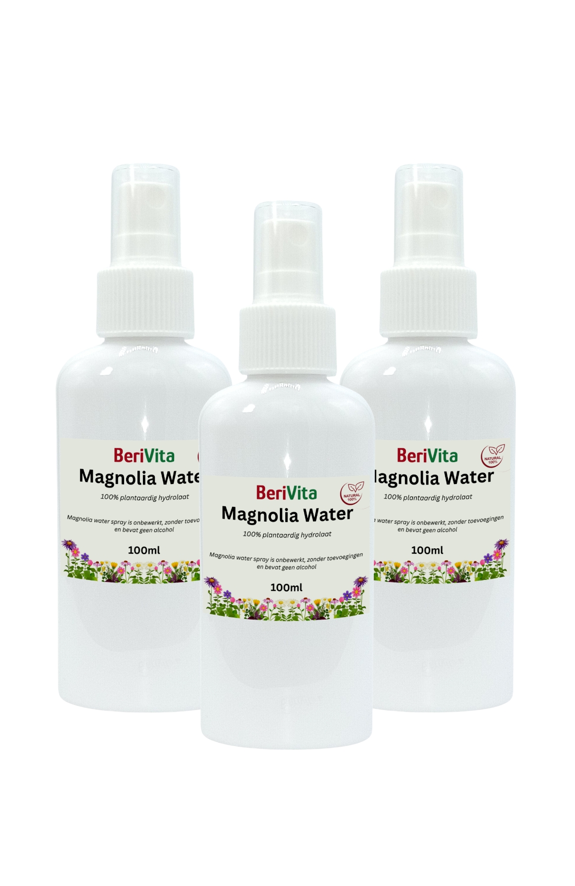 3x magnolia water spray 100ml hydrosol