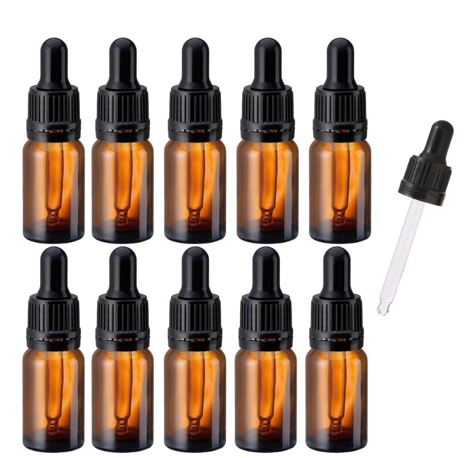 10x pipetflesjes met garantiesluiting