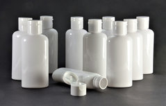 Fles 100ml en Klepdop 50 stuks - Navulbaar, Lege Plastic Flesjes 100ml Fles 100ml en Klepdop 50 stuks - Navulbaar, Lege Plastic Flesjes 100ml