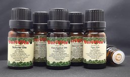 Luchtwegen Olie 5x10ml Etherische Olie Set - Tijm Olie 10ml Eucalyptusolie 10ml, Dennenolie 10ml, Jeneverbesolie 10ml en Scharlei Olie 10ml - Essentiële Olie Set Luchtwegen Olie 5x10ml Etherische Olie Set - Tijm Olie 10ml Eucalyptusolie 10ml, Dennenolie 10ml, Jeneverbesolie 10ml en Scharlei Olie 10ml - Essentiële Olie Set