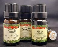 Bijbelse Olie 3x10ml Etherische Olie Set - Wierook 10ml, Mirre Olie 10ml en Hysop Olie 10ml - Essentiële Olie Set Bijbelse Olie 3x10ml Etherische Olie Set - Wierook 10ml, Mirre Olie 10ml en Hysop Olie 10ml - Essentiële Olie Set
