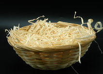 Bestelling als Cadeau in Bamboe Mandje met Houtwol Bestelling als Cadeau in Bamboe Mandje met Houtwol