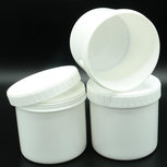 Potten 500ml Leeg 10 stuks - Lege Witte Pot met Schroefdeksel Potten 500ml Leeg 10 stuks - Lege Witte Pot met Schroefdeksel