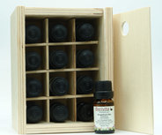 12x10ml Etherische Oliën in Houten Opbergkist - 100% Zuiver en Puur Essentiële Olie Set 12x10ml Etherische Oliën in Houten Opbergkist - 100% Zuiver en Puur Essentiële Olie Set