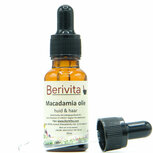 Macadamia Olie Puur 20ml Pipetfles Macadamia Olie Puur 20ml Pipetfles