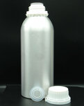 Aluminium Fles Liter Leeg 1 stuk - Canister met Schroefdop en Binnendop Aluminium Fles Liter Leeg 1 stuk - Canister met Schroefdop en Binnendop