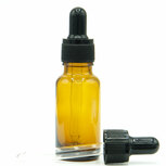 Pipetflesje 20ml - Fles met Zwart Pipet 1st Pipetflesje 20ml - Fles met Zwart Pipet 1st