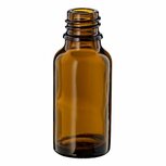 Flesje 20ml Bruinglas - Kies zelf opzetstuk, sluiting Flesje 20ml Bruinglas - Kies zelf opzetstuk, sluiting
