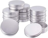 Blikjes 100ml Leeg 442 stuks - Lege Blikjes Zilver met Schroefdeksel Blikjes 100ml Leeg 442 stuks - Lege Blikjes Zilver met Schroefdeksel