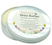 Shea Butter met Arganolie en Vanille 100ml Blik - Arganzalf Shea Butter met Arganolie en Vanille 100ml Blik - Arganzalf