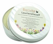 Laurierzalf 100ml Blik - Laurierbesolie met Shea Butter Laurierzalf 100ml Blik - Laurierbesolie met Shea Butter