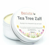 Tea Tree Zalf 50ml - Shea Butter met Tea Tree Olie Tea Tree Zalf 50ml - Shea Butter met Tea Tree Olie