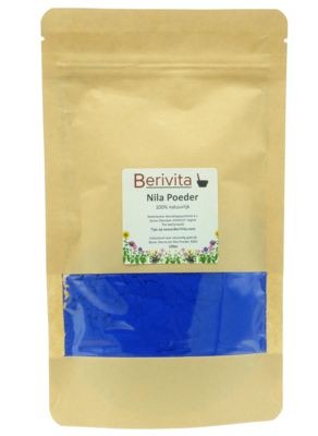 Nila Poeder 100gr - Blauw kleipoeder Nila Poeder 100gr - Blauw kleipoeder